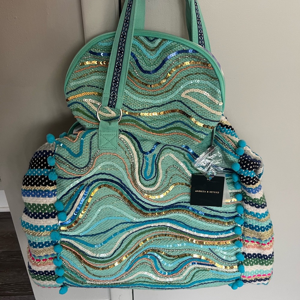 American & Beyond weekend and makeup bag
